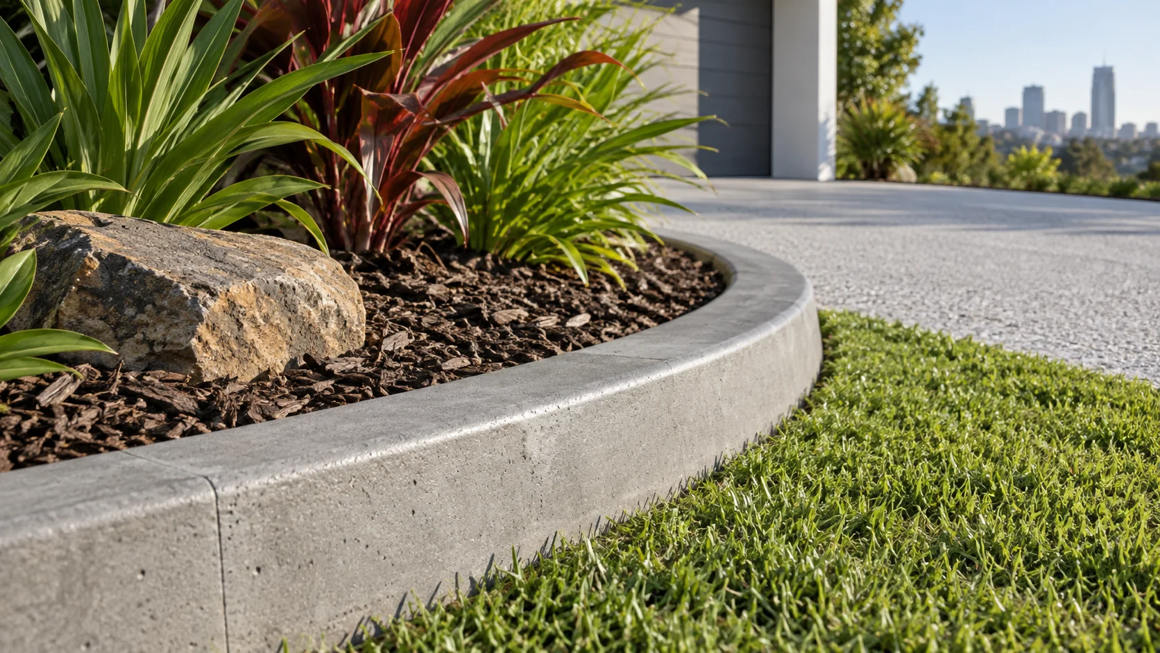 Concrete kerbing surface inspiration