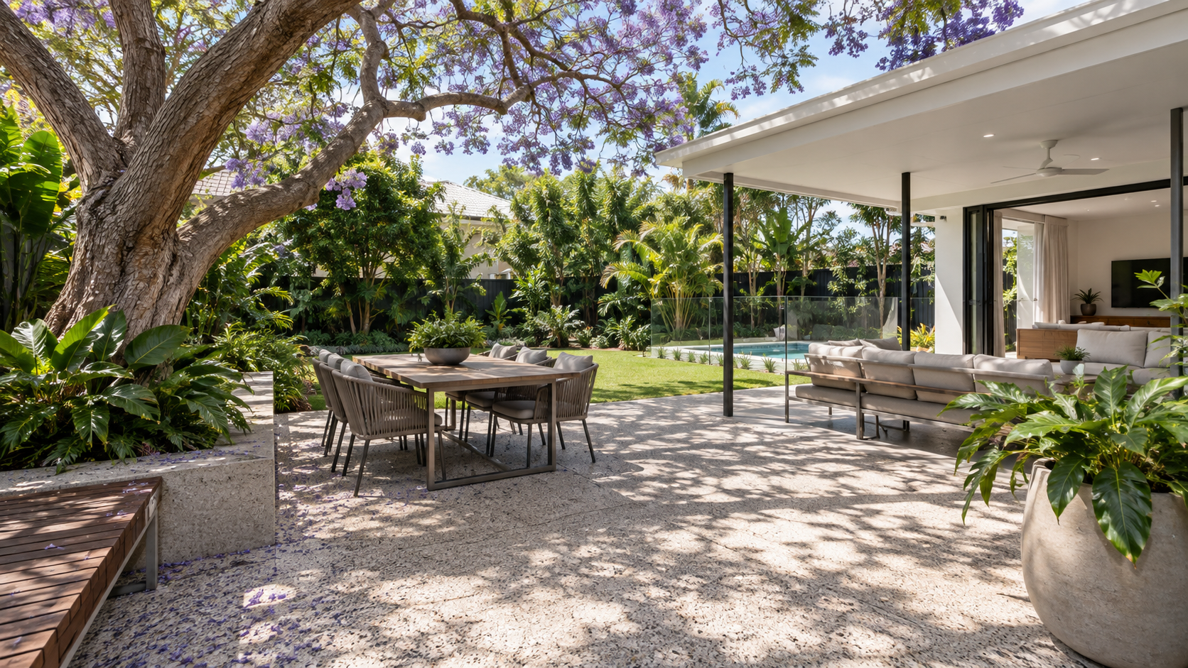 West Brisbane concrete project inspiration