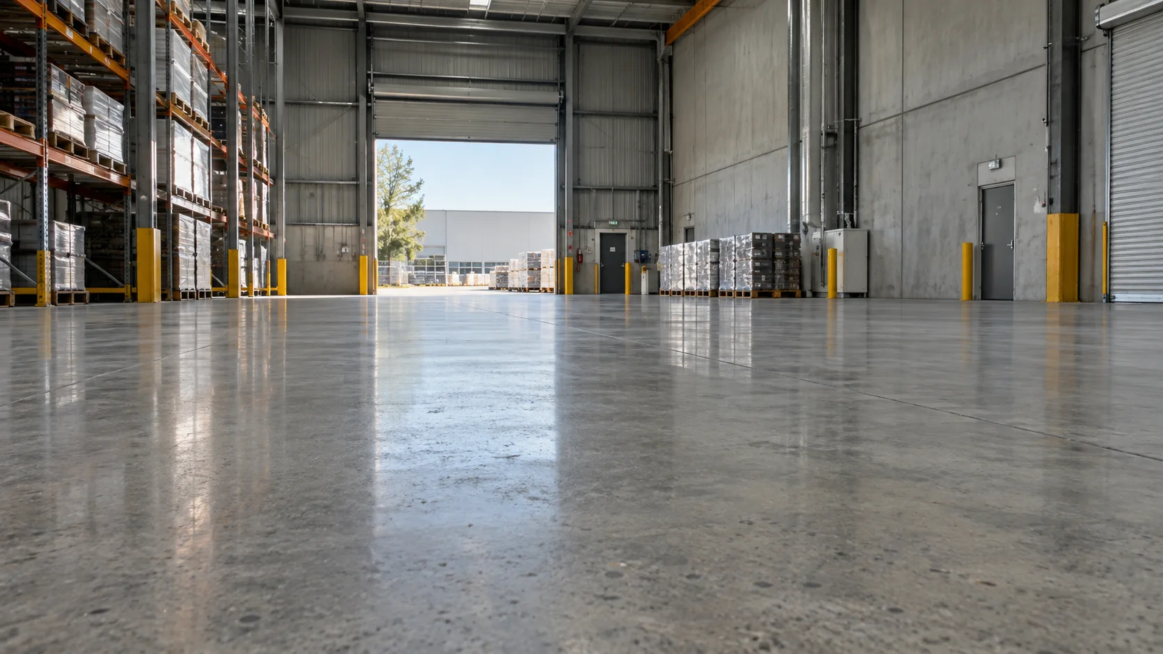 Warehouse floors surface inspiration